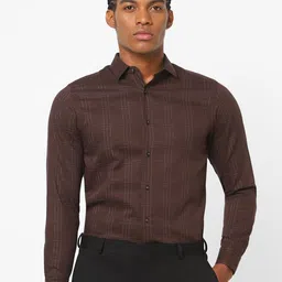 The Collection Men Classic Slim Fit Checked Casual Shirt-image-97