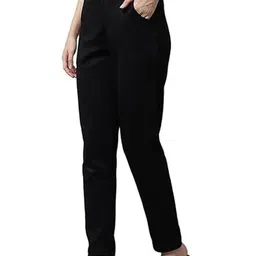 eyba Mid-Rise Woolen Ultra Soft Trouser image 2