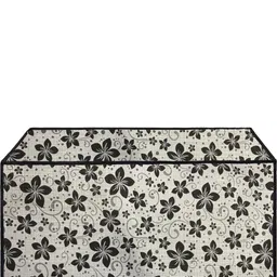 Wings Star Black Color Floral Printed Microwave Oven Covers-picture-18