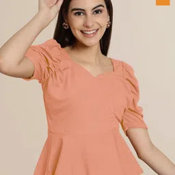 Tromko Puff Sleeve Top-picture-36