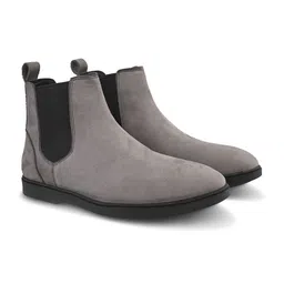 Provogue Men Round-Toe Flatform-Heeled Chelsea Boots image 4