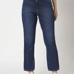 Kraus Jeans Women Relaxed Fit High-Rise Light Fade Jeans-picture-10