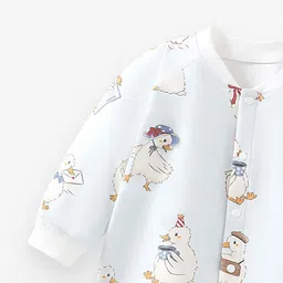 StyleCast x Revolte Infant Boys Printed Cotton Rompers image 3