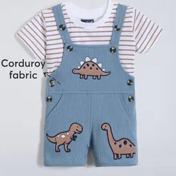 Hopscotch Kids-Unisex Polyester Printed Clothing Set-picture-13
