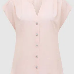 Forever New Mandarin Collar Blouson Top image 2