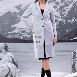 Stylecast X Kotty Printed Knee Length Overcoat-picture-44