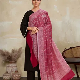 WEAVERS VILLA Women Printed Stole-image-37