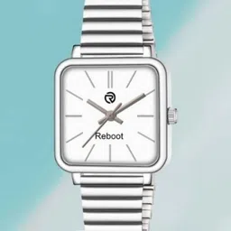 REBOOT Men Dial & Stainless Steel Straps Watch New75_152 Chuan White Designer Square-picture-40