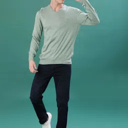 V-Mart Men Pullover with Embroidered Detail image 3