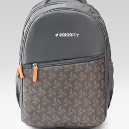 Priority Unisex Geometric Printed Backpack - 38.45 L-picture-16