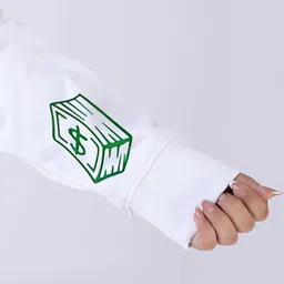 TheBTclub Men Printed Hooded Sweatshirt image 2