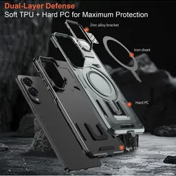 Luxury Kase Solid Printed Samsung Galaxy S25 Edge 5G Back Case Mobile Accessories image 4