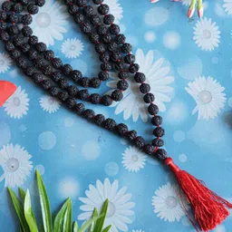 DIVINE HINDU Unisex Tasselled Necklace image 3