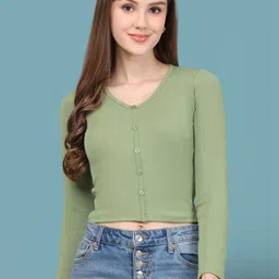 GRACIT Cotton Crop Top-picture-16