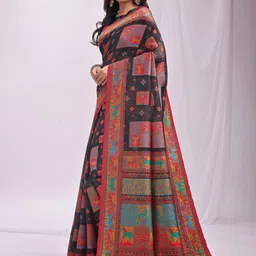 Astita Ethnic Motifs Woven Design Saree image 2