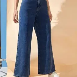 LINARIA Women Classic Regular Fit Mid-Rise Jeans-image-60