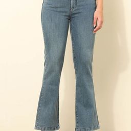 U.S. Polo Assn. Women Bootcut High-Rise Light Fade Stretchable Jeans-picture-9