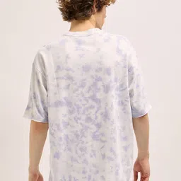 THE BEAR HOUSE Men Tie and Dye Dyed Oversized T-shirt image 4
