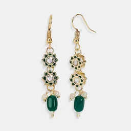 Forever Glam by Pantaloons Floral Drop Earrings image 3