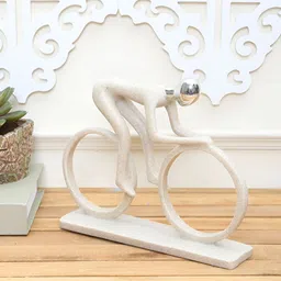 TAYHAA Beige Figurine Showpiece-image-13