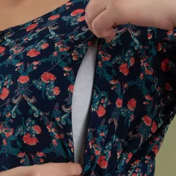 Ashvy Floral Printed Pure Cotton Kurti image 5