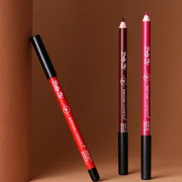 SHRYOAN Set Of 4 Pretty Me Bold Lipliner & Eye Liner Matte Pencil- 1.8g Each-picture-8