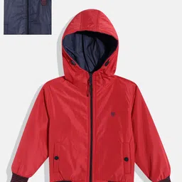 Okane Boys Reversible Hooded Bomber Jacket-picture-43