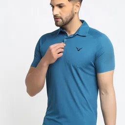 Invincible Men Raglan Polo Tee image 3