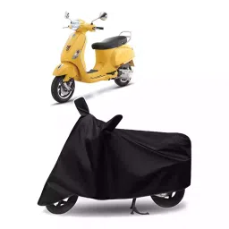 Auto Pearl Bike Cover for Vespa V 150 (Black)-image-94