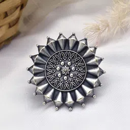 TEEJH Oxidized Finger Ring-picture-36