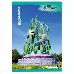 Gopi College Book Soft Bound A4 Single Line 196 Pages & Size 20.5 x 29 cm Assorted Design, 1509-image-32