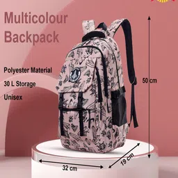 Tinytot Women Printed Backpack image 4