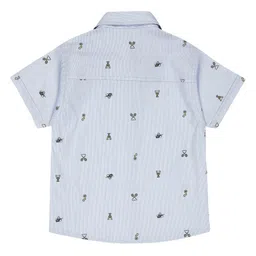 MeeMee Boys Printed Shirt with Shorts image 4