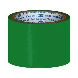VCR 50 m x 60 mm Biaxially Oriented Polypropylene Green Color Tape, 5 Rolls Per Pack-picture-16