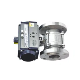 Aira 12.7 mm (1/2 Inch) Single Acting S.G.I Pneumatic Actuated Ball Valve Flange End 3YES-15F1 image 3