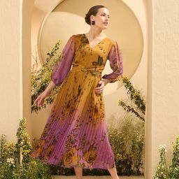 Antheaa Women Printed Midi Dress-picture-30