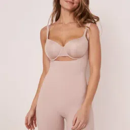 La Vie En Rose Grey Cotton Body Shapewear-picture-27