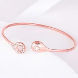 GIVA Love is EveryWhere 92.5 Sterling Silver We Found Each Other Bracelet for Women & Girls-picture-33