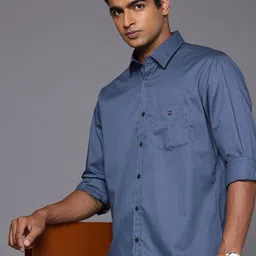 Louis Philippe Sport Slim Fit Pure Cotton Casual Shirt-image-33