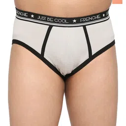 FRENCHIE Boys Pack Of 2 Mid-Rise Cotton Briefs FR-BF-U1907-1X5-LGray-Peach-XS-picture-11