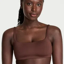 Victoria's Secret Luxe Contour Scoop Lightly Lined Bra Brown-image-85