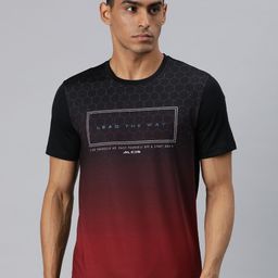 Alcis Men Typography Printed Anti Static Slim Fit T-shirt-picture-35