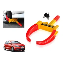 Auto Pearl Claw Type Anti Theft Adjustable Wheel Clamp Lock for Volkswagen Polo-picture-27