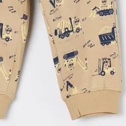 Juniors by Lifestyle Boys Printed Pure Cotton Joggers image 2