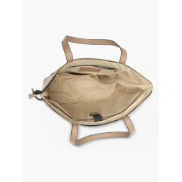 THE GUSTO Beige Aza Tote (M) image 4