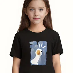 KPOP Girls Graphic Printed Round Neck T-shirt-picture-13