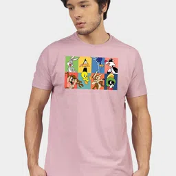 Greylongg Men Graphic Printed Round Neck Tom & Jerry T-shirt-picture-35