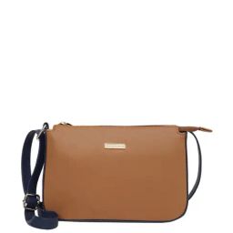 Fastrack Tan Solid Medium Sling Handbag-picture-13