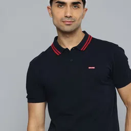 Levis Polo Collar Pure Cotton T-shirt-picture-11