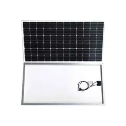 Silonix Zatka Machine 20 W Aluminum Solar Panel for Home Lighting & Small Battery Charging (Black) image 2